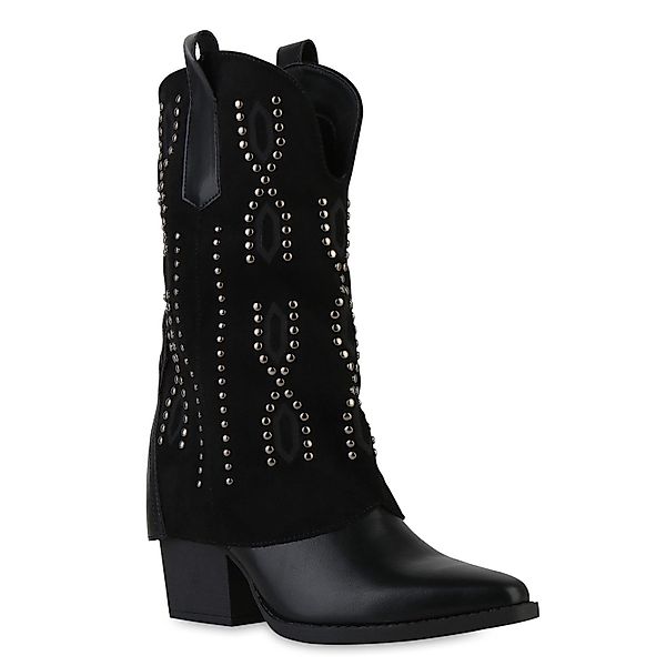 VAN HILL 841521 Cowboystiefel Schuhe günstig online kaufen