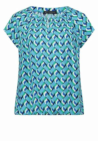 Betty Barclay Blusenshirt Bluse Kurz 1/2 Arm, Blue/Green günstig online kaufen