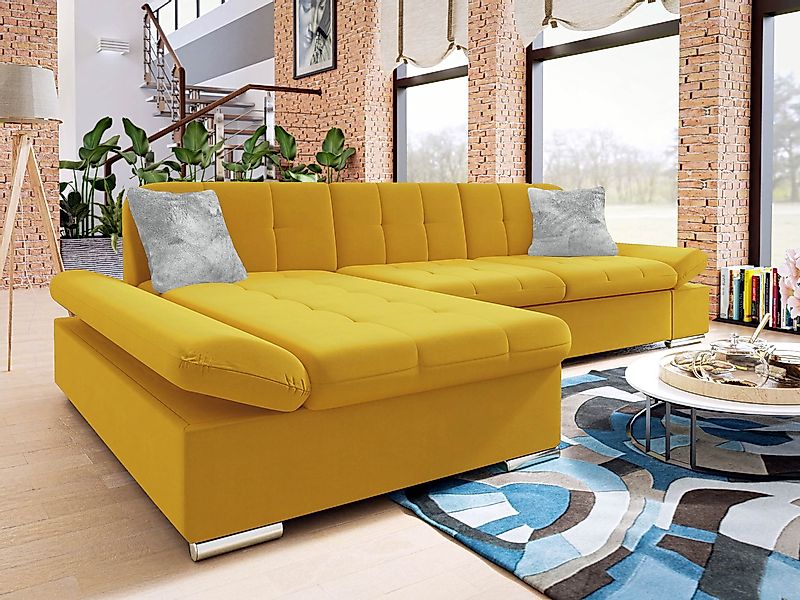 MIRJAN24 Ecksofa Montana Premium, mit Regulierbare günstig online kaufen