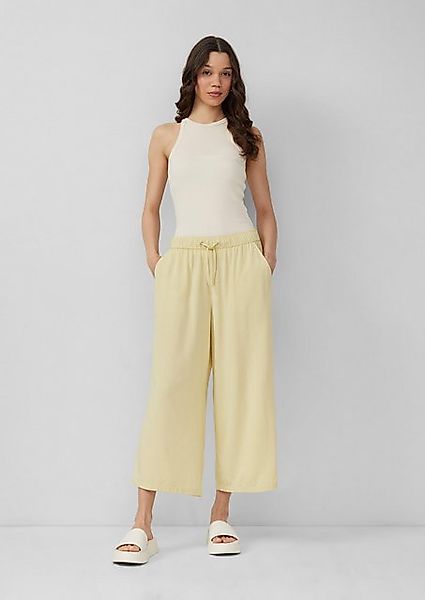 QS 7/8-Hose Culotte aus Viskose Gummizug günstig online kaufen