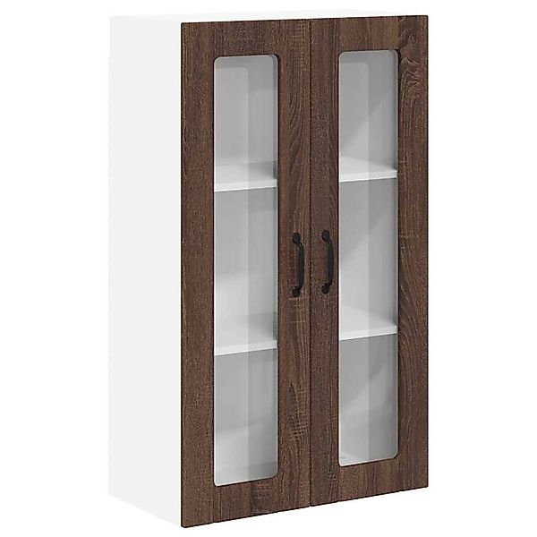 vidaXL Küchenwandschrank mit Regal Braun Eichen-Optik 60 x 31 x 100 cm 8851 günstig online kaufen