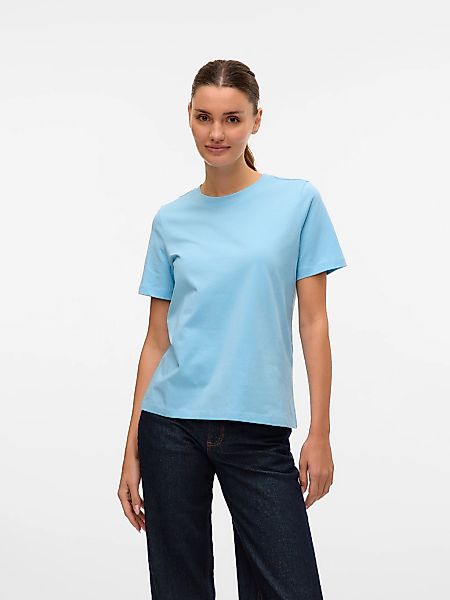 Vero Moda Kurzarmshirt "VMPAULINA SS T-SHIRT GA JRS NOOS" günstig online kaufen