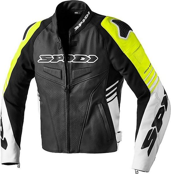 SpiDi Motorradjacke Track Warrior Motorrad Lederjacke protektoren günstig online kaufen