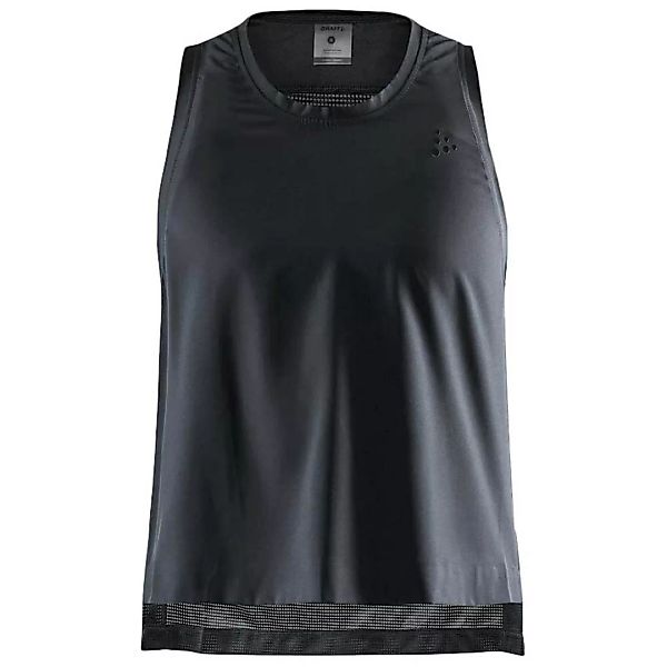 Craft Untamed Strap High Slit Ärmelloses T-shirt S Black günstig online kaufen