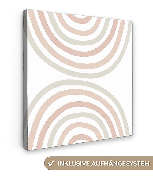 OneMillionCanvasses® Leinwandbild Regenbogen - Design - günstig online kaufen
