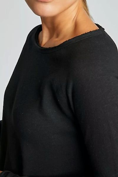 RICHROYAL Langarmshirt "2409 O HJ LS", mit offener Ausschnittkante und Saum günstig online kaufen