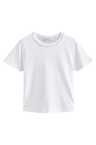Next T-Shirt T-Shirt mit Kettendetail 100 % günstig online kaufen