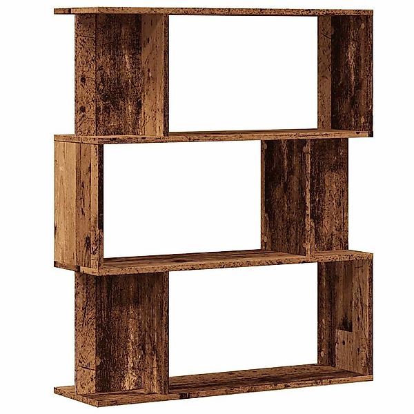 vidaXL Bücherregal Bücherregal Altholz-Optik 80x24x96 cm günstig online kaufen