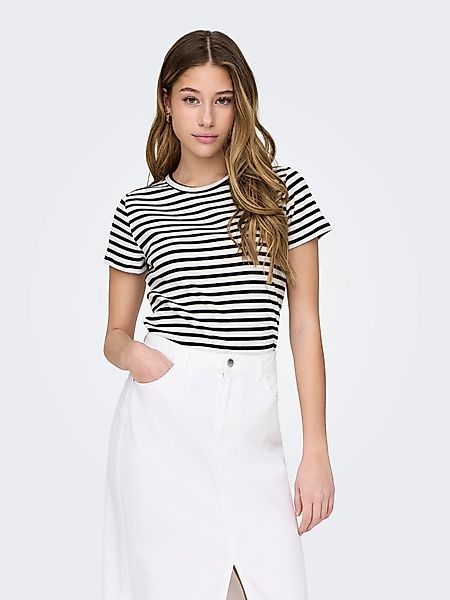 JACQUELINE de YONG T-Shirt Gestreiftes Basic günstig online kaufen