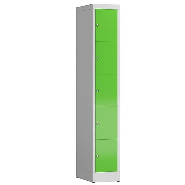 Steelboxx Fächerschrank ClassiX Schließfachschrank, 1 Abteil, 5 Fächer, 180 günstig online kaufen