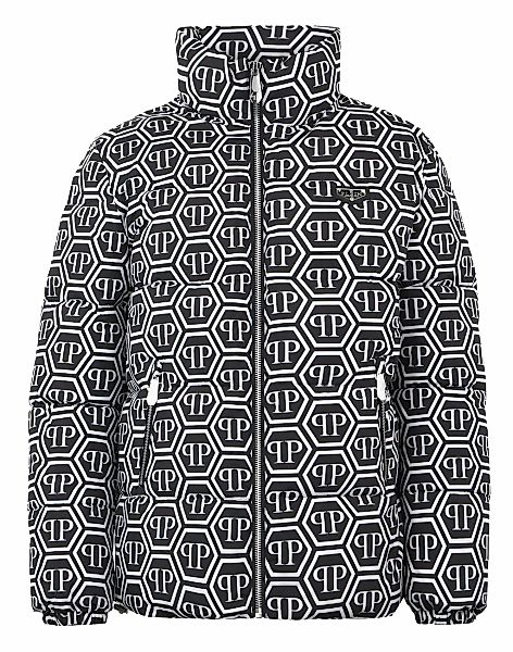 PHILIPP PLEIN Daunenjacke "Nylon Puffer Jacket Monogram" günstig online kaufen