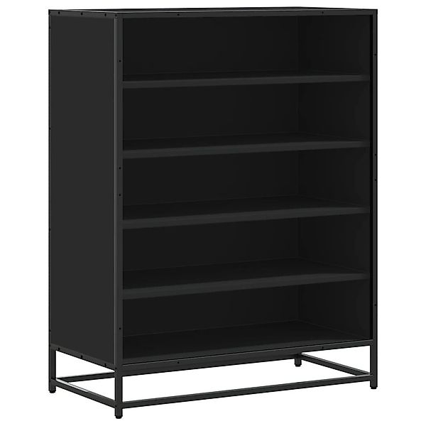 vidaXL Schuhregal Schuhschrank Schwarz 75x38x97,5 cm günstig online kaufen