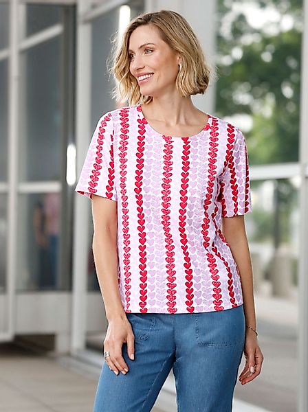 Casual Looks Rundhalsshirt "Shirt", (1 tlg.) günstig online kaufen