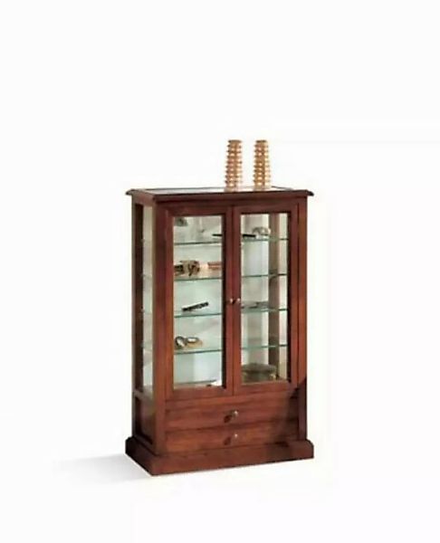 JVmoebel Vitrine Braun Vitrine Wohnzimmer Schränke Anrichte Italienische Mö günstig online kaufen