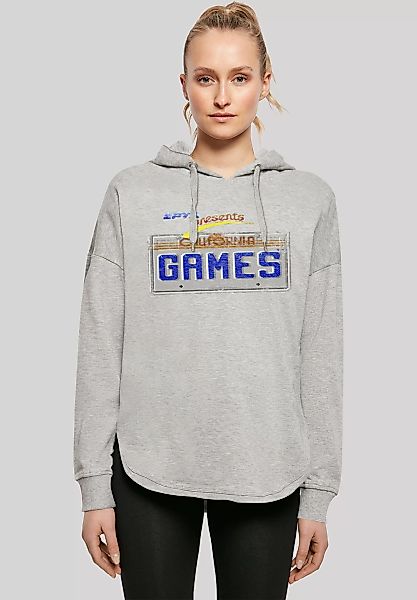 F4NT4STIC Kapuzenpullover "Retro Gaming California Games Plate", Print günstig online kaufen