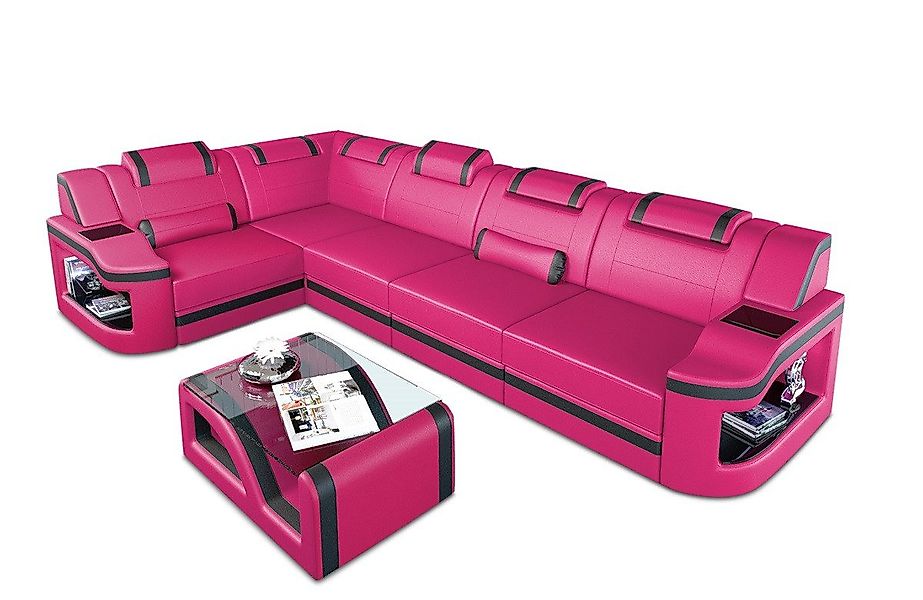 Sofa Dreams Ecksofa Ledersofa Padua L günstig online kaufen
