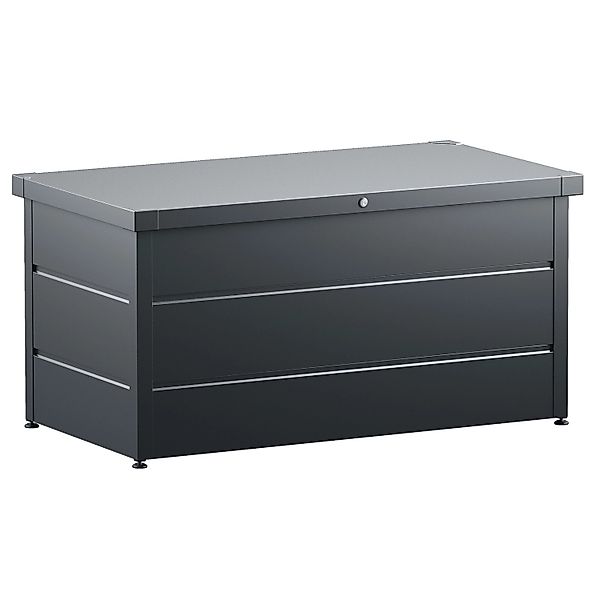 Hörmann Gartenbox Elegant 136 cm x 73 cm x 68 cm Anthrazit Grau günstig online kaufen