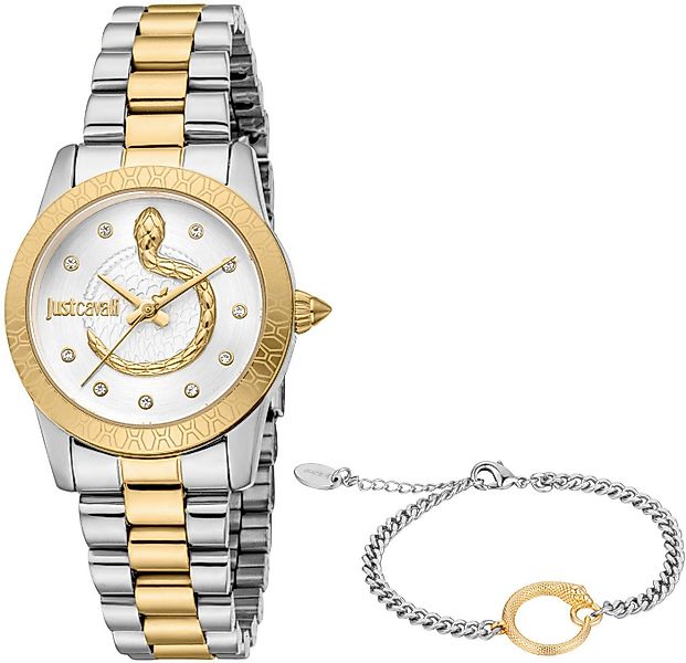 Just Cavalli Time Quarzuhr Eterna JC1L359M0085, (Set, 2-tlg., mit passendem günstig online kaufen