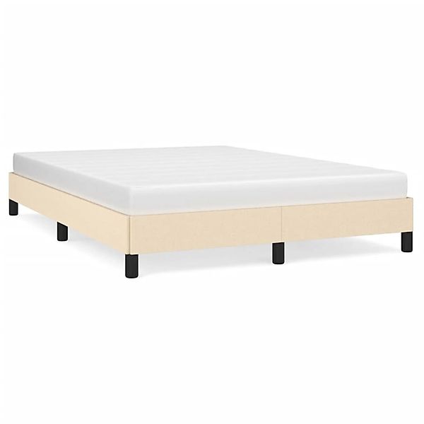 vidaXL Bettgestell Creme 140x200 cm Stoff Modell 31378678 günstig online kaufen