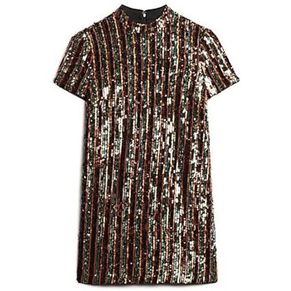 Superdry  Kleider Robe t-shirt courte à sequins femme günstig online kaufen
