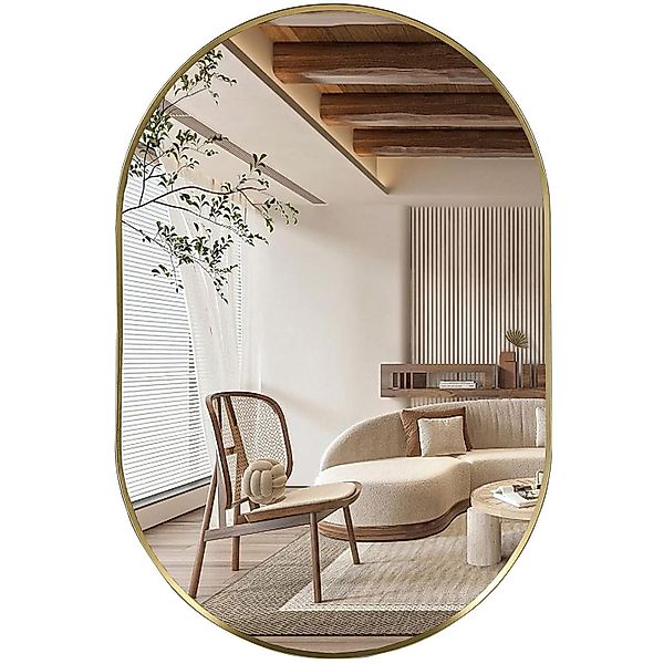 REDOM Wandspiegel Wandspiegel im minimalistischen Design günstig online kaufen