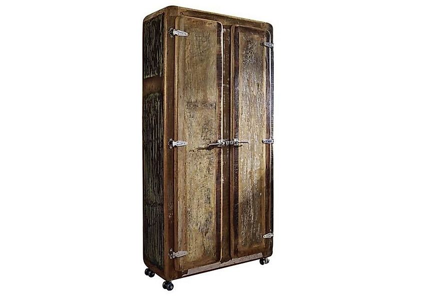 Massivmoebel24 Dreh-/Schwebetürenschrank #38 (Schrank Altholz 90x38x175 günstig online kaufen