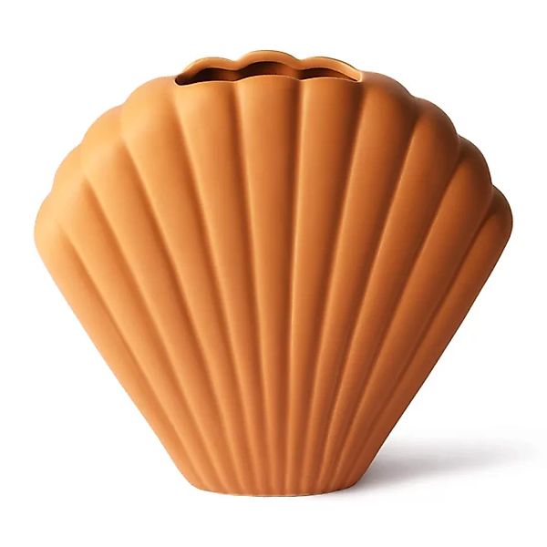 HKliving Shell Vase L Terra günstig online kaufen