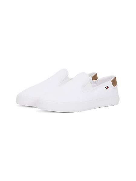 Tommy Hilfiger Slip-On Sneaker "VULC CANVAS SLIP-ON SNEAKER", Plateau, Frei günstig online kaufen