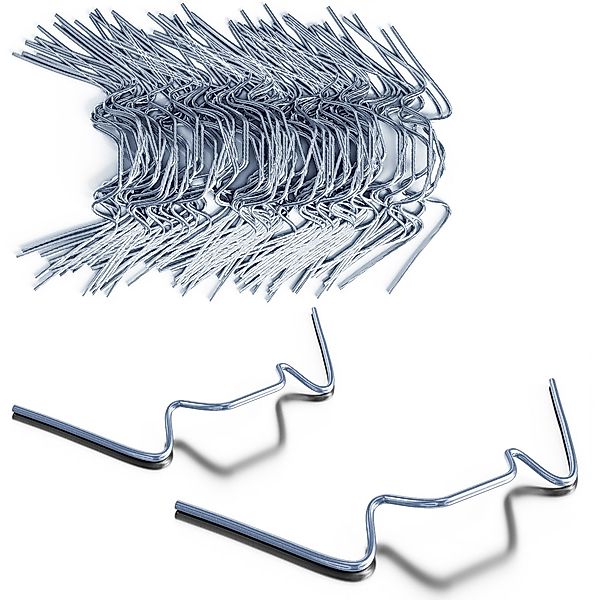 Gewächshausklammern 100er-Set Edelstahl günstig online kaufen