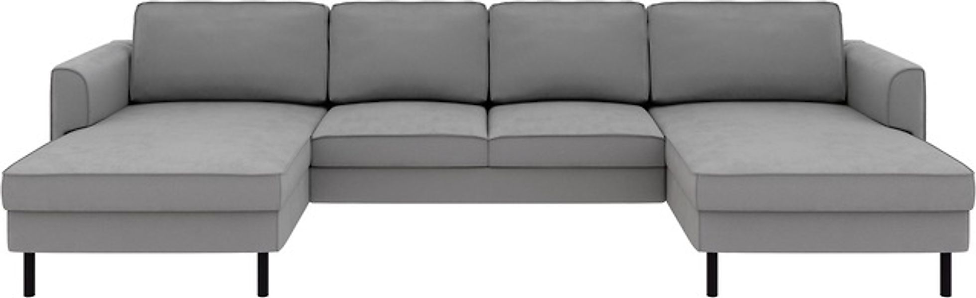 Home affaire Wohnlandschaft »Booster II, whlw. mit Schlaffunktion & Bettkas günstig online kaufen