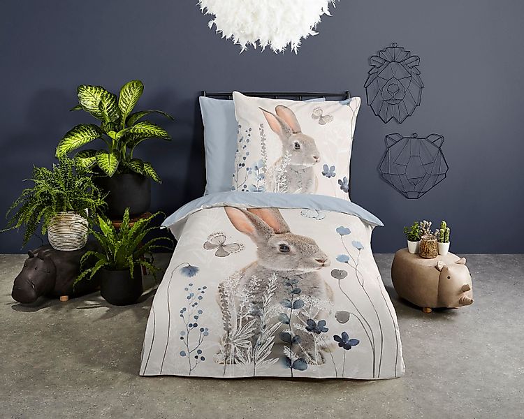 good morning Kinderbettwäsche Ravi, Renforcé, 2 günstig online kaufen