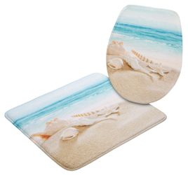 my home Badematte "Strand" Höhe 14 mm Memory Schaum fußbodenheizungsgeeigne günstig online kaufen