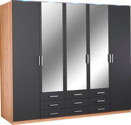 priess Kleiderschrank "Amsterdam" mit oder ohne LED-Beleuchtung günstig online kaufen