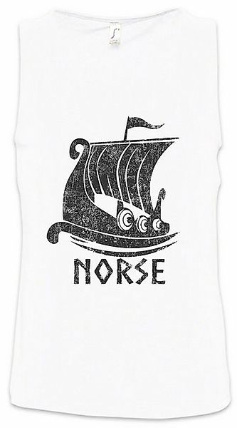 Urban Backwoods Tanktop Viking Ship VII Ärmelloses T-Shirt Schiff Drachenbo günstig online kaufen