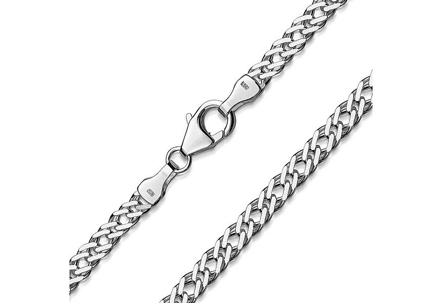 Materia Panzerkette Zwillings-Panzerkette Damen 3,9mm K65, aus 925 Sterling günstig online kaufen