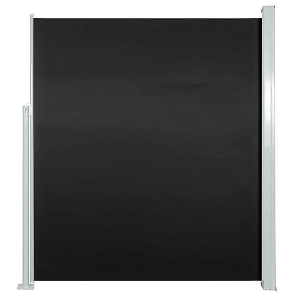 furnicato Ausziehbare Seitenmarkise 100×500 cm Schwarz günstig online kaufen