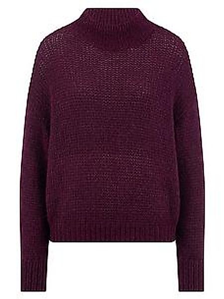 Pullover Stehbundkragen Inkadoro lila günstig online kaufen