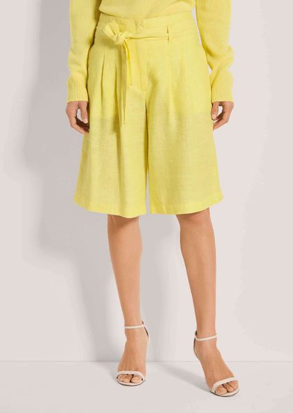 MADELEINE Shorts Highwaist-Bermudas aus Leinen günstig online kaufen