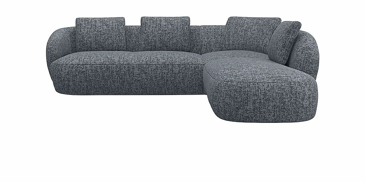 FLEXLUX "Torino, rund, L-Form, Sofa-Ecke mit Ottomane" Modernes, organische günstig online kaufen