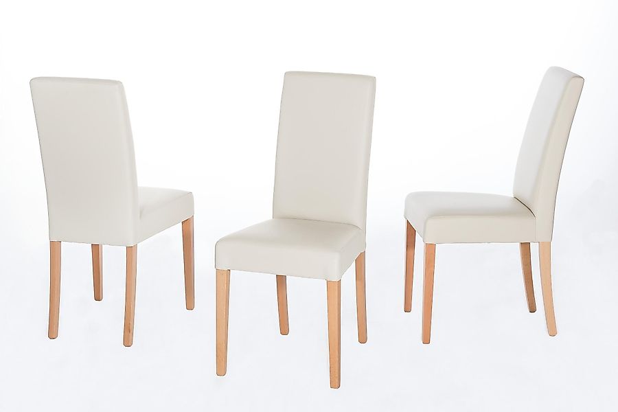 Home affaire 4-Fußstuhl "Lea", (Set), 2 St., Kunstleder günstig online kaufen