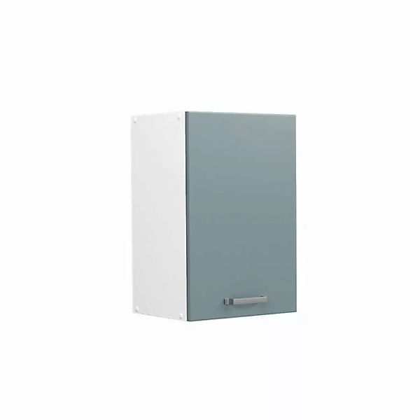 Vicco Schranksystem R-Line, Blau-Grau/Weiß, 40 cm mit offenen Regalen günstig online kaufen