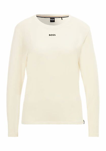 BOSS Langarmshirt, mit Rundhalsausschnitt günstig online kaufen