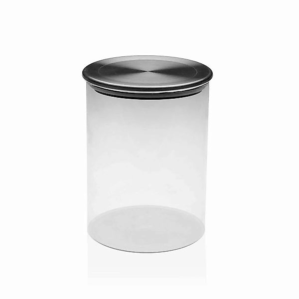 Glasgefäß Versa 500 Ml Kristall Stahl (8,5 X 12 Cm) günstig online kaufen