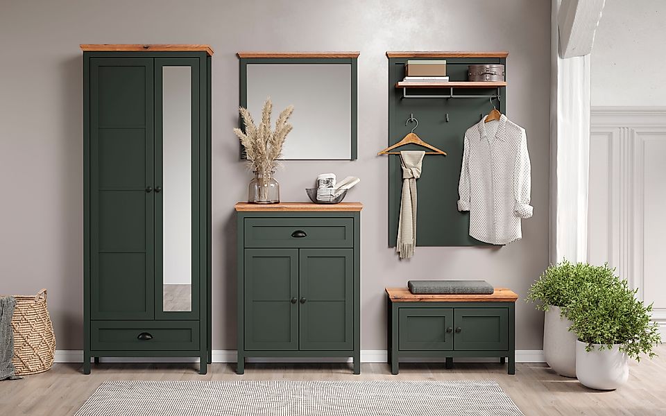 Home affaire Garderoben-Set "Vienna" 5 Stk. tlg. Set bestehend aus: Schrank günstig online kaufen