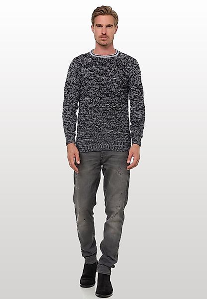 Rusty Neal Strickpullover, mit stylischem Muster günstig online kaufen