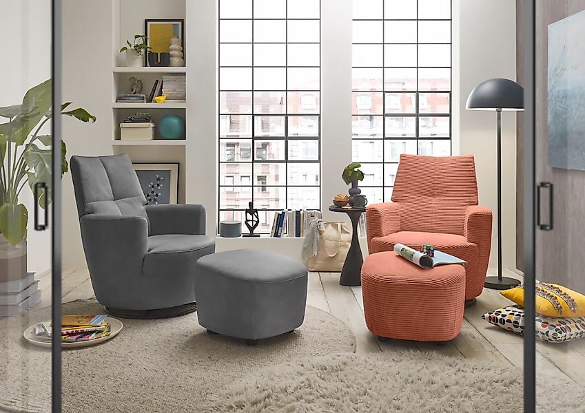 set one by Musterring Relaxsessel "SO 1450", (Set), mit Dreh- und Wippfunkt günstig online kaufen
