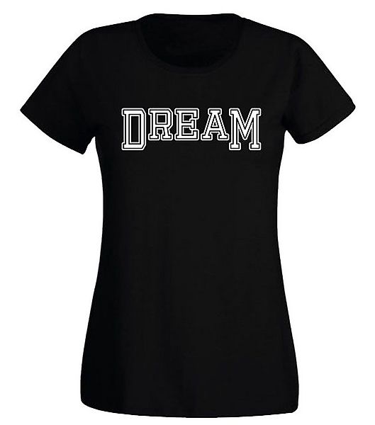 G-graphics T-Shirt Damen T-Shirt - Dream mit trendigem Frontprint, Slim-fit günstig online kaufen