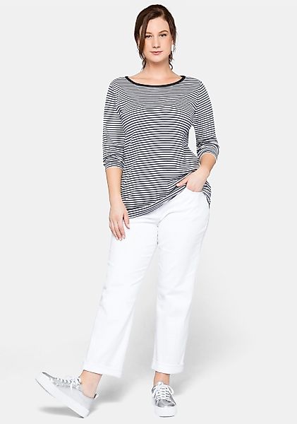Sheego T-Shirt Ringelshirt günstig online kaufen