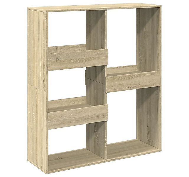 vidaXL Bücherregal Bücherregal/Raumteiler Sonoma-Eiche 100x33x115 cm, 1-tlg günstig online kaufen