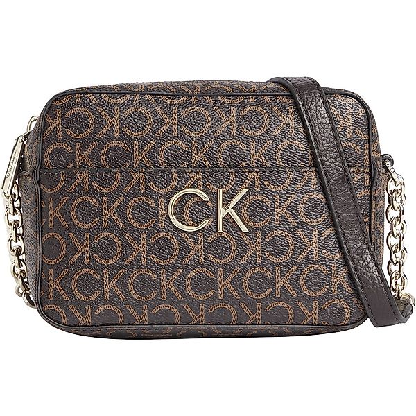 Calvin Klein Re-locamera Bag Mono Umhängetasche One Size Brown Mono günstig online kaufen